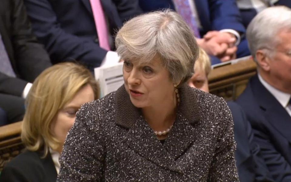 Theresa May: Government to publish white paper on&nbsp;Brexit